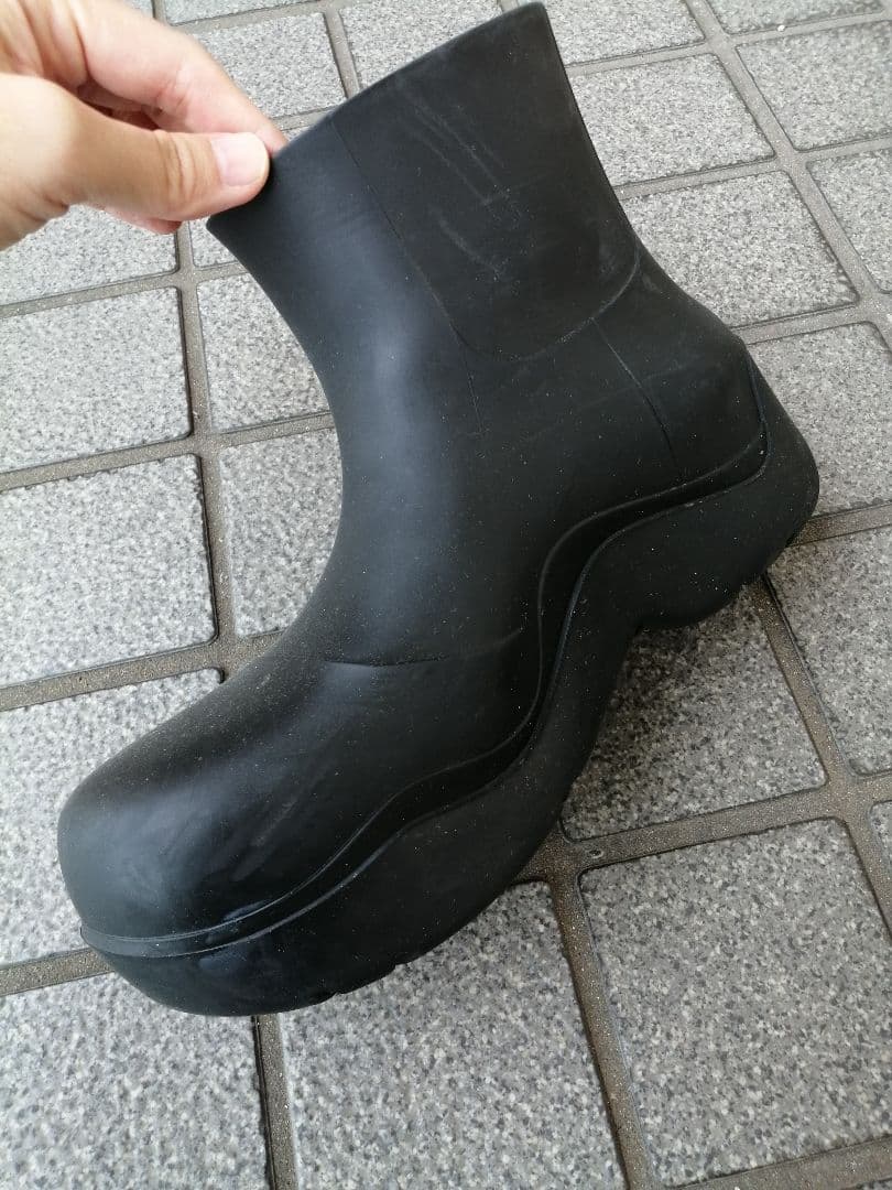 最終値下げ　ボッテガヴェネタ　パドル アンクル ブーツ　38　ブラック