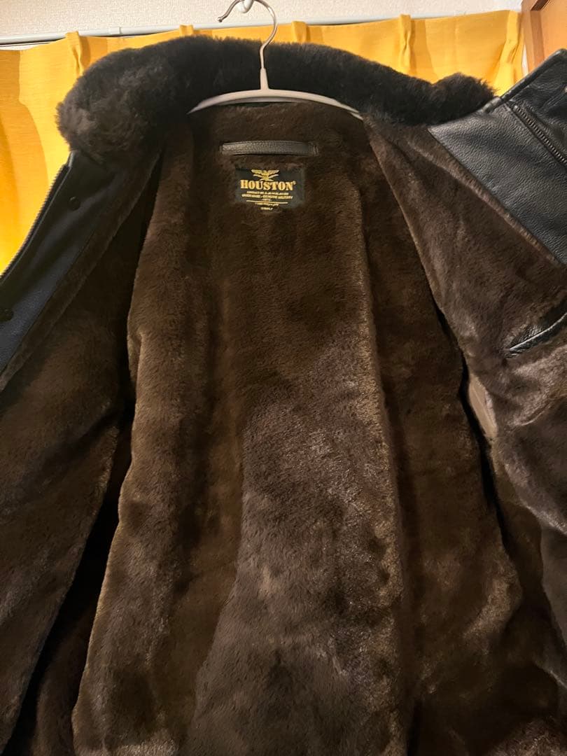 [値下げ]HOUSTON レザージャケット　レザーN1デッキジャケット　38R