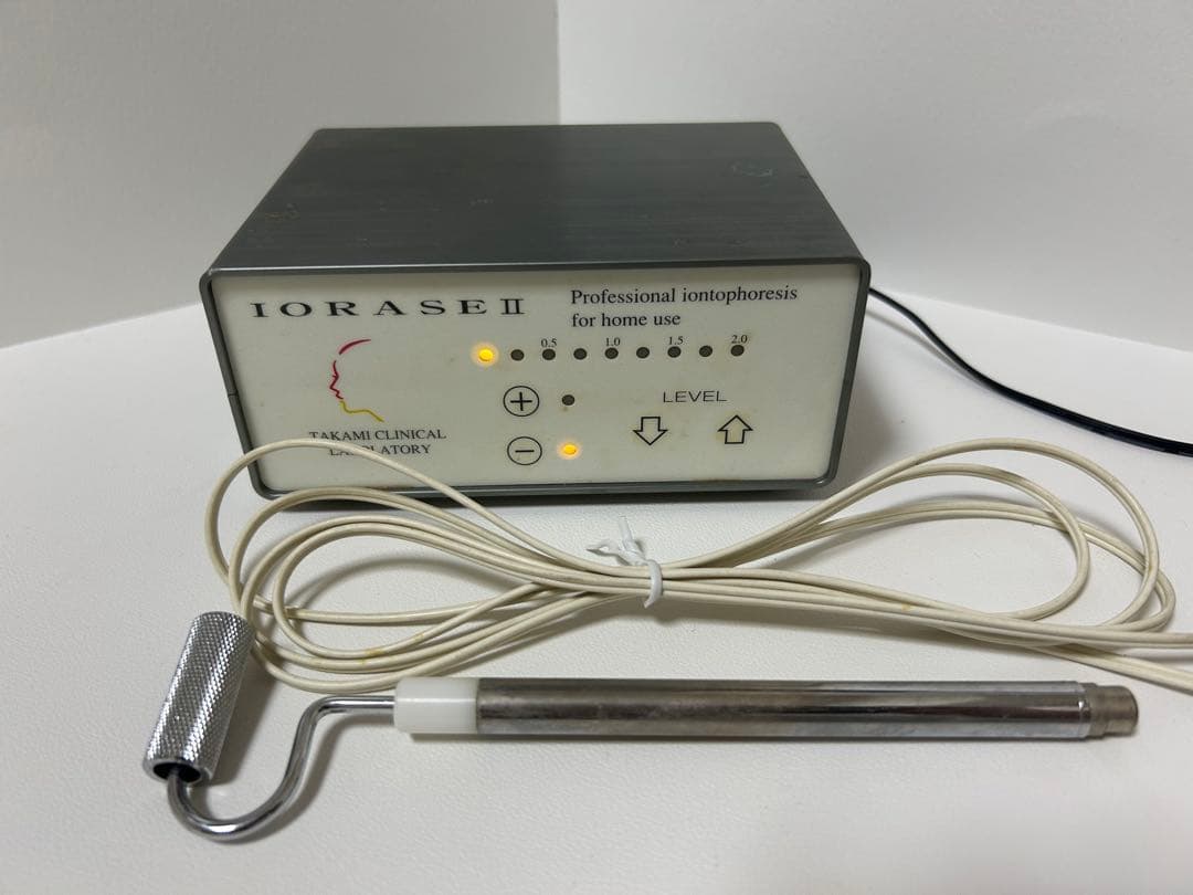 【完動品/レア】タカミクリニック　イオレーゼ2 イオン導入器IORASEⅡ