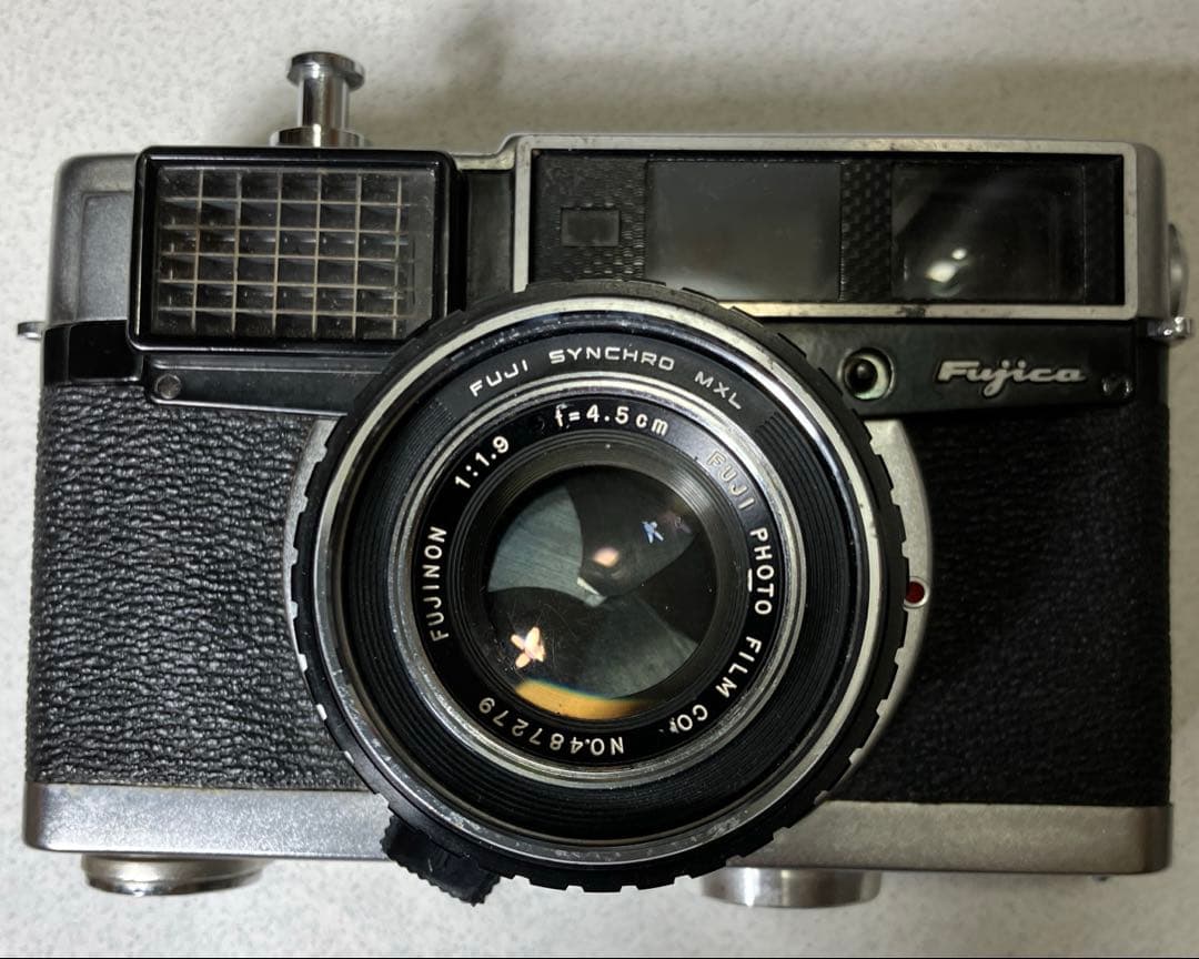Fujica 35-EE 昭和レトロ　カメラ　コレクション　ディスプレイ