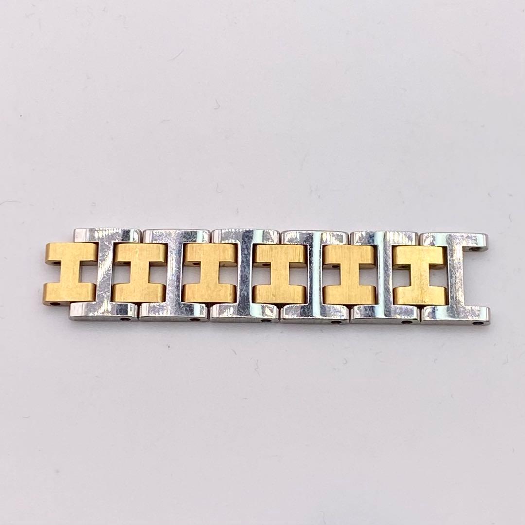 極美品✨ HERMES クリッパー 純正コマ 6個 12mm幅 コンビカラー