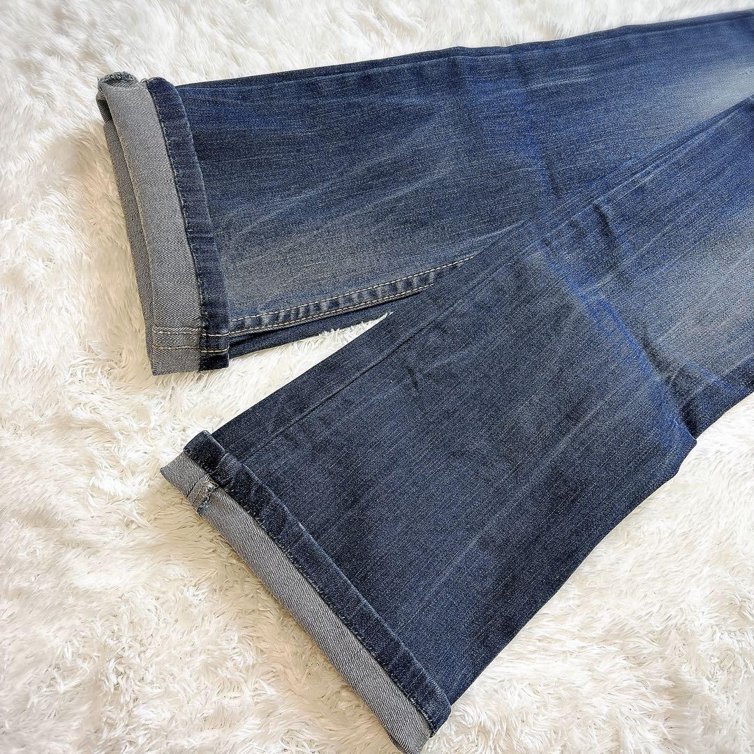 RED PEPPER エンジェルウィング 刺繍デニム ジーンズ 34 インディゴ