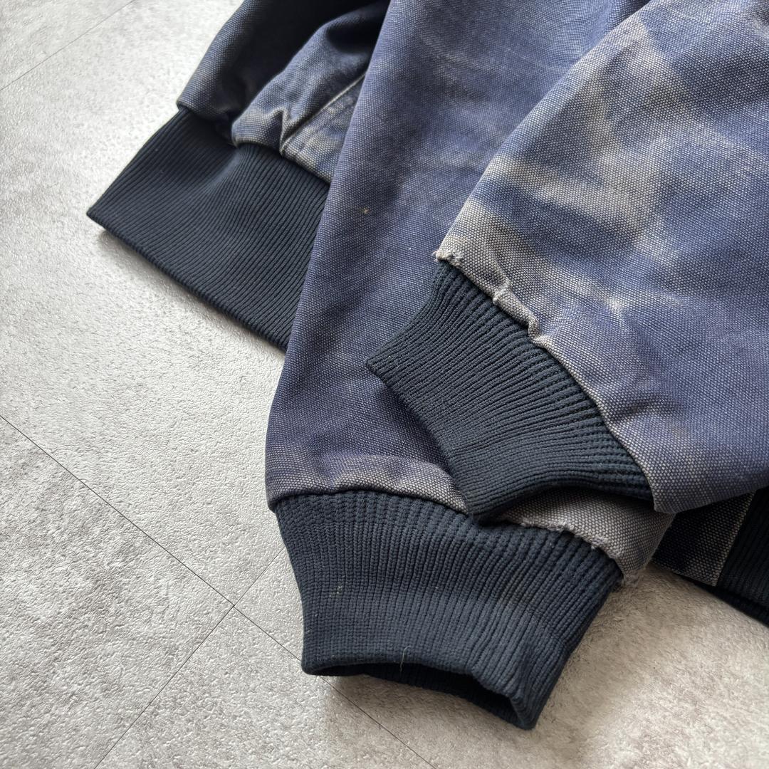 企業 80-90s 星タグ USA ネイビー アクティブジャケット XL