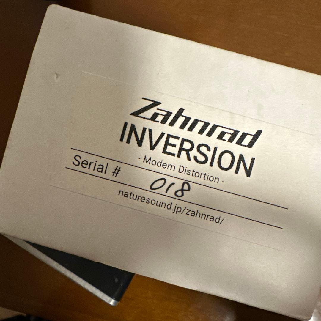 Zahnrad INVERSION エフェクター　ディストーション
