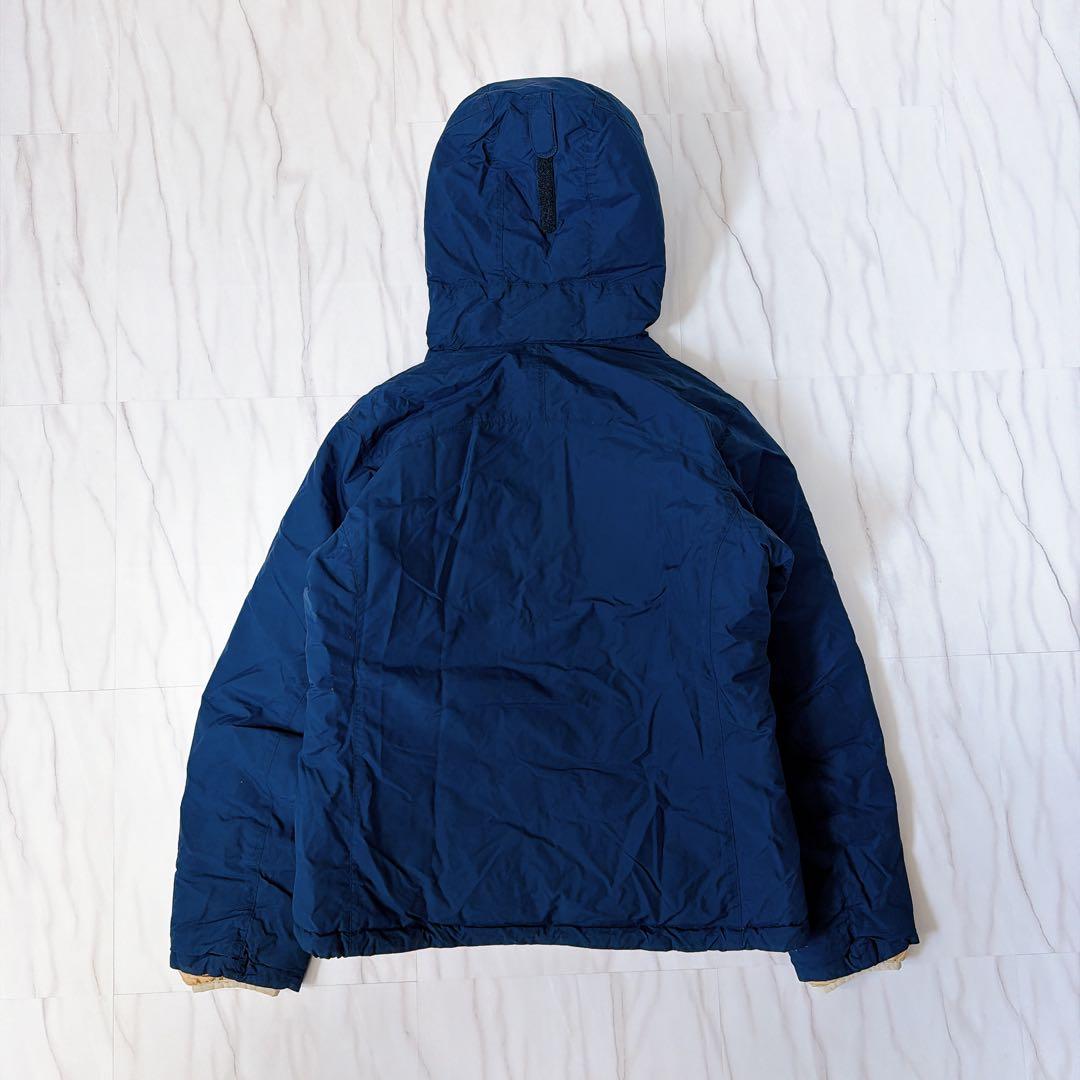 モンベル コロラドパーカ リバーシブル ネイビー×ベージュ レディースXLサイズ