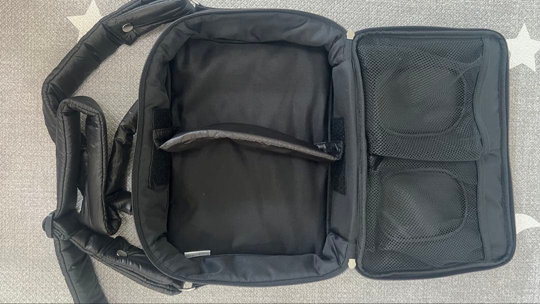 美品　カラン マザーズバッグ calin ショルダーバッグ　黒　マグネット