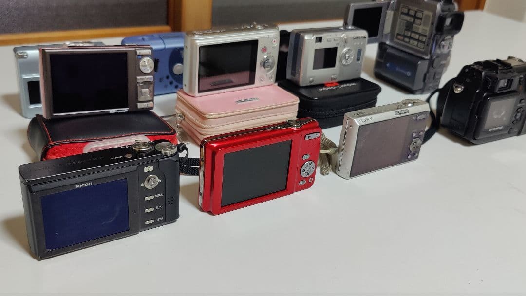 まとめ デジタルカメラセット 11台 ケース付き