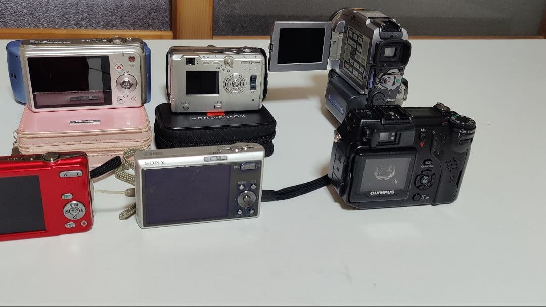 まとめ デジタルカメラセット 11台 ケース付き