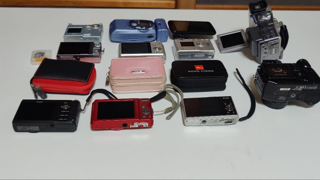 まとめ デジタルカメラセット 11台 ケース付き