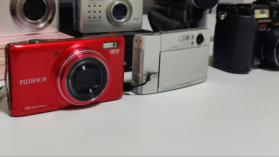 まとめ デジタルカメラセット 11台 ケース付き