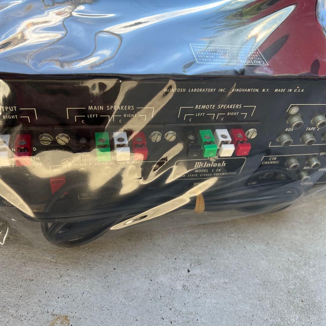 McIntosh C26 アンプ