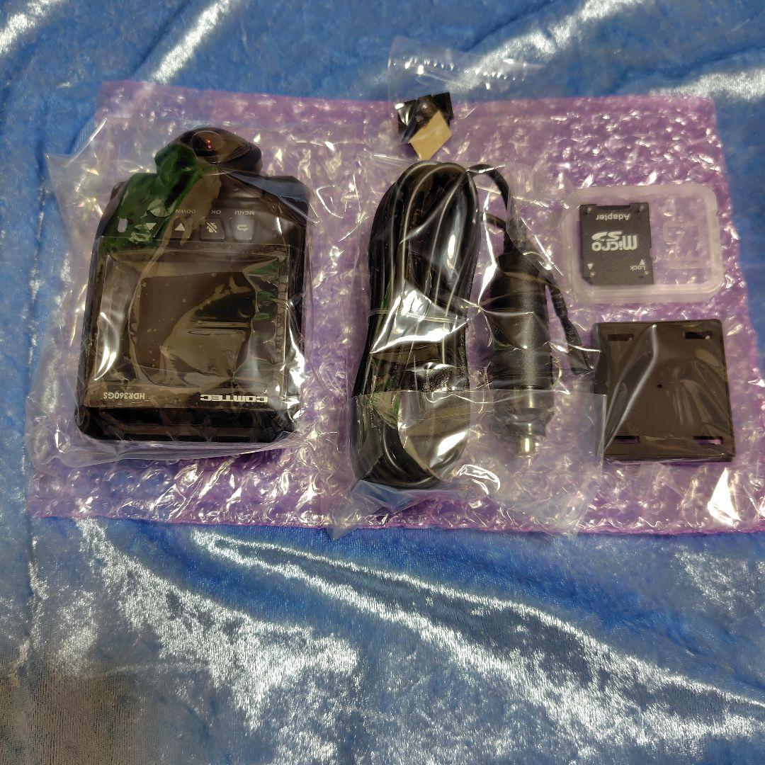 未使用の新品★COMTEC HDR360GS ドライブレコーダー