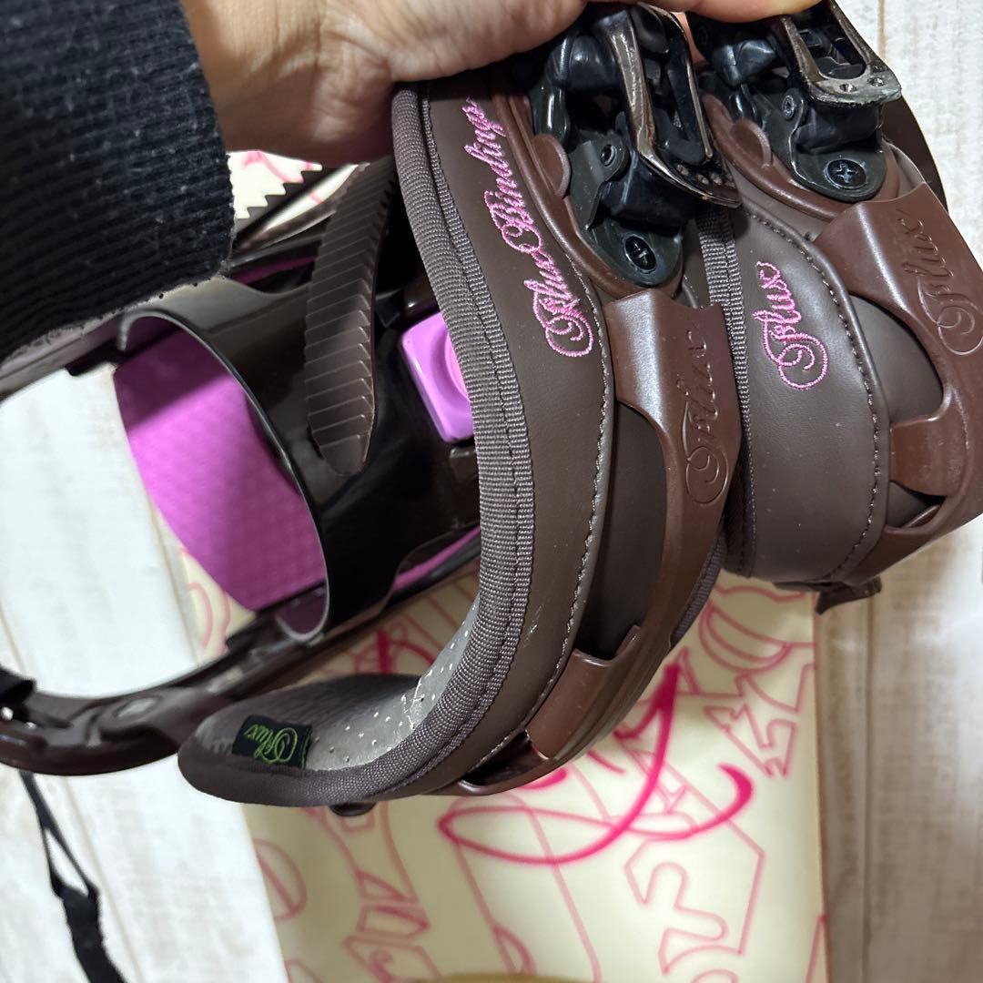 ロキシー　スノーボード4点セット（ボード・バインディング・ブーツ.バッグ）