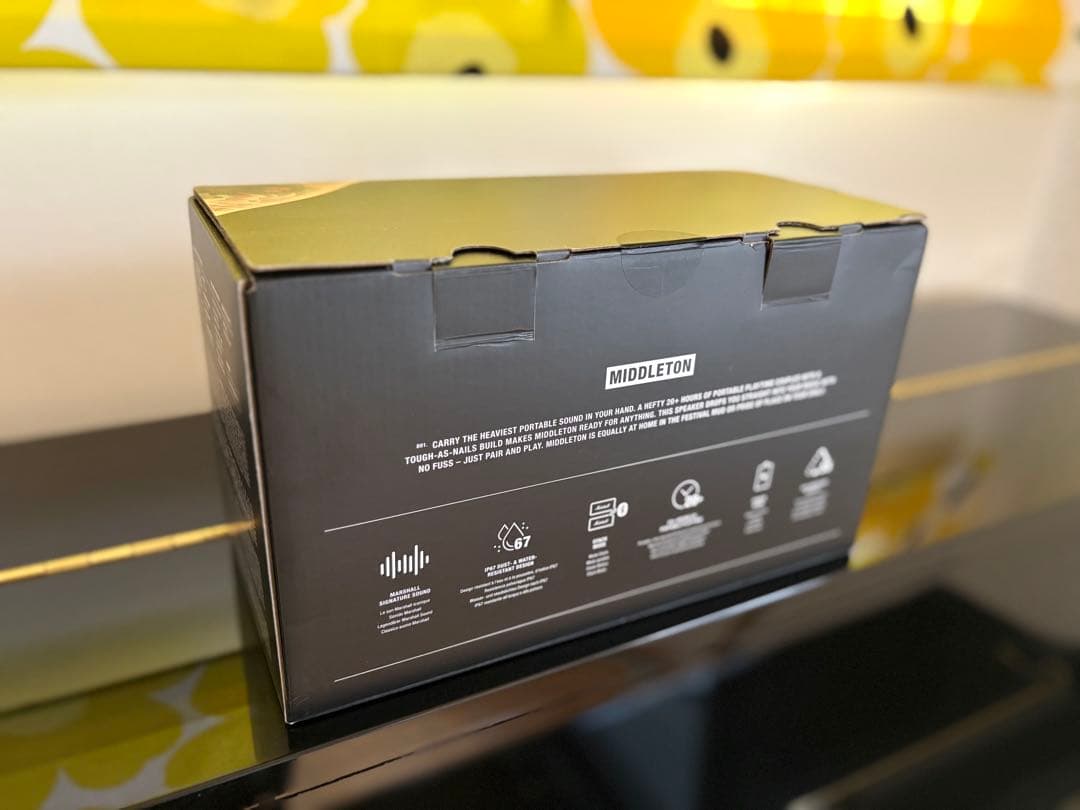 Marshall Middleton ワイヤレススピーカー ブラック