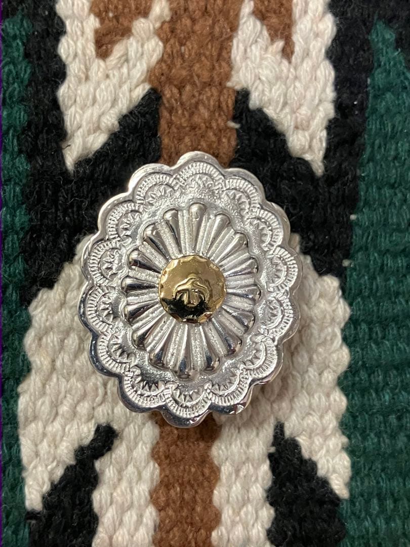 goro's ゴローズ　k18イーグルメタル付きフラワーコンチョ　フラワー