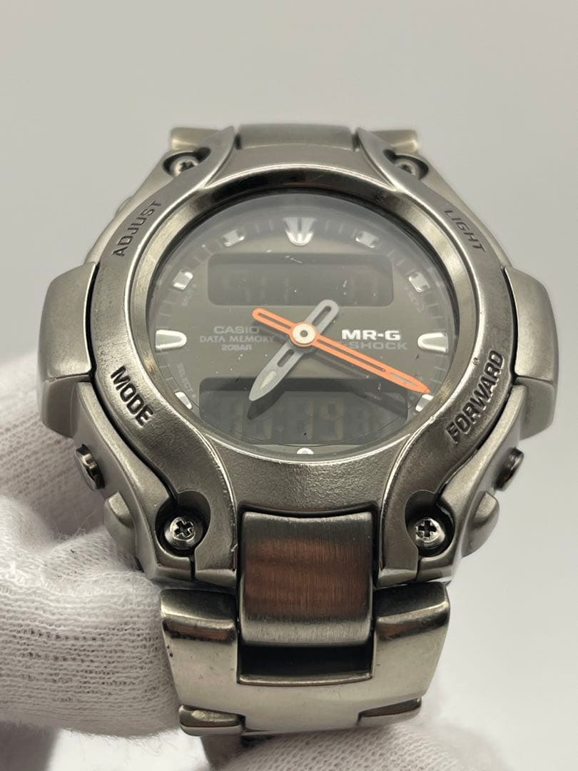 G-SHOCK MRG-130T-1A チタン MR-G ブラックカシオ