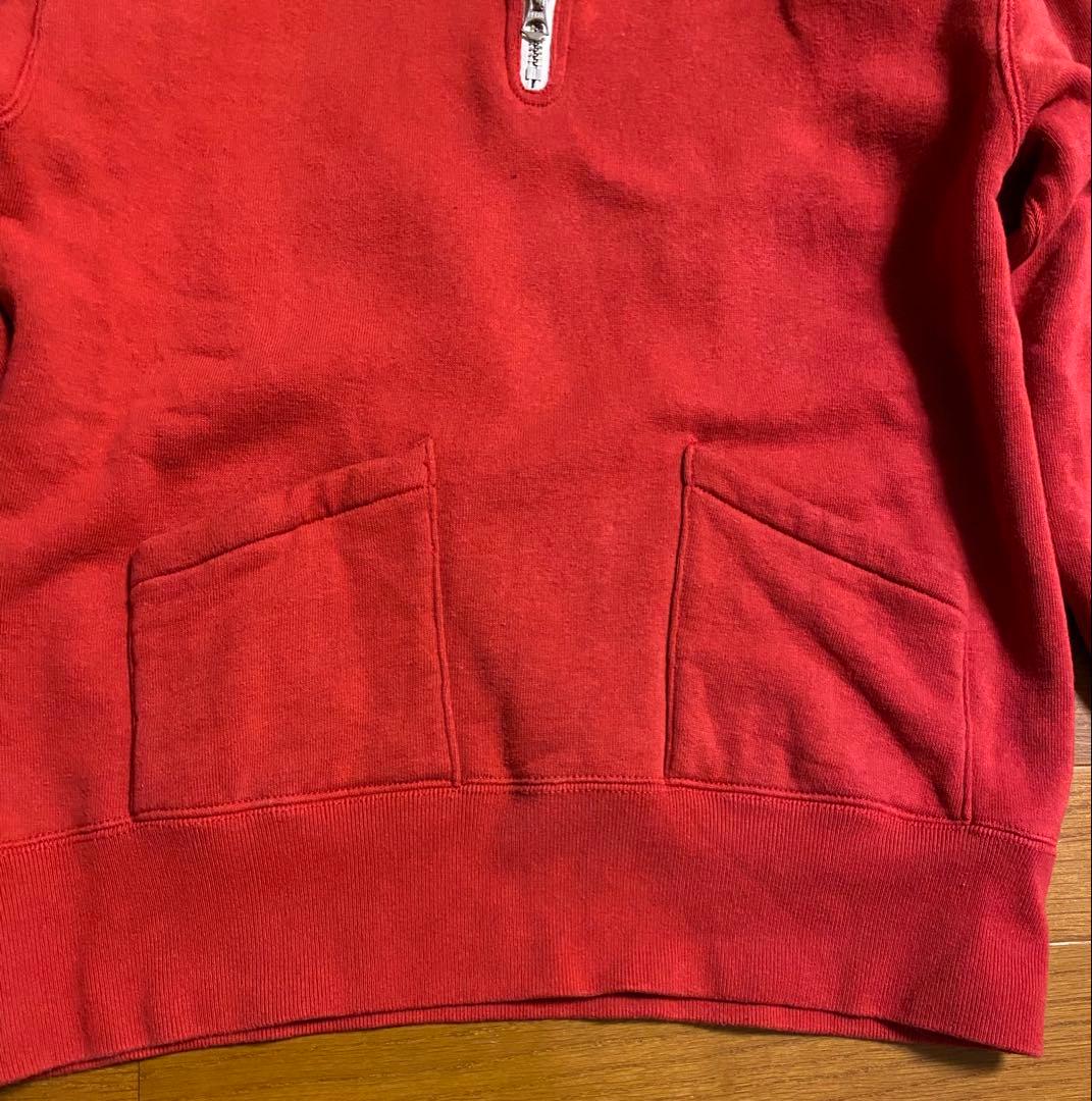 リアルマッコイズ ハーフジップパーカー　サイズM