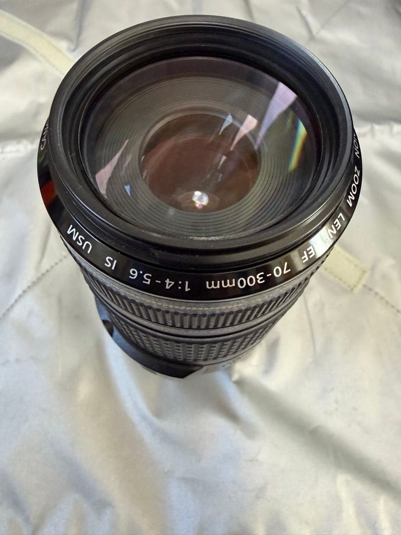美品　キヤノンEF70-300mmf/4-5.6 IS USM 専用フード付き