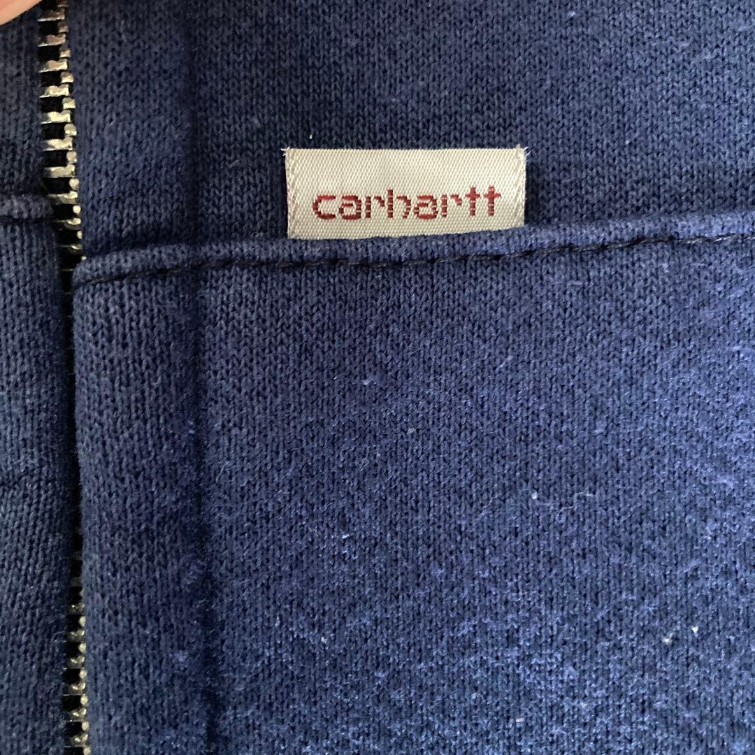 carhartt ヴィンテージ　サーマル　ジップパーカー　usa製 フェード