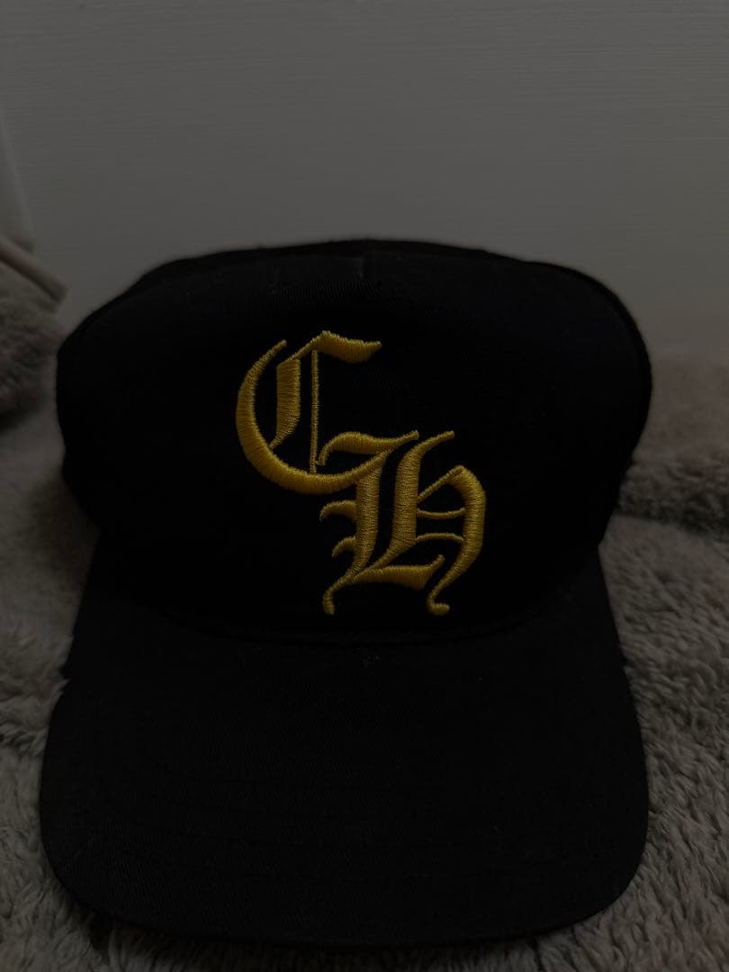 クロムハーツ キャップ黒金 完全正規品