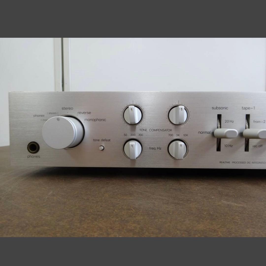 【極美品】LUXMAN L-10 プリメインアンプ ③