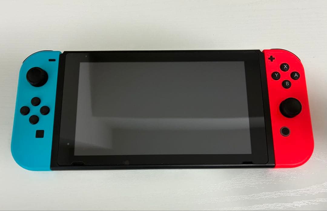 ジャンク品　Nintendo Switch 本体 青/赤 Joy-Con付き