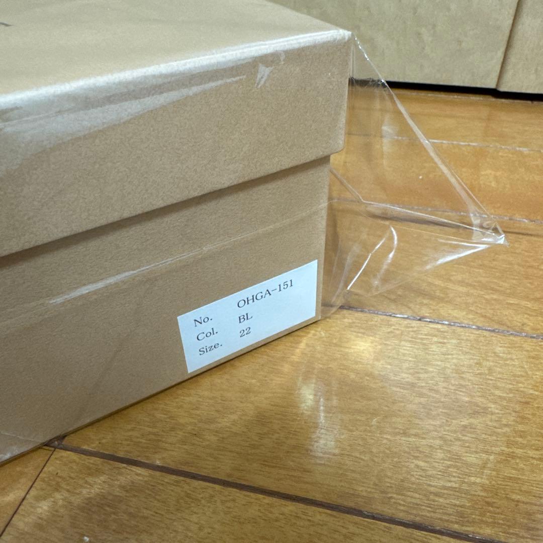 【新品】OHGA エナメルローファー　22cm