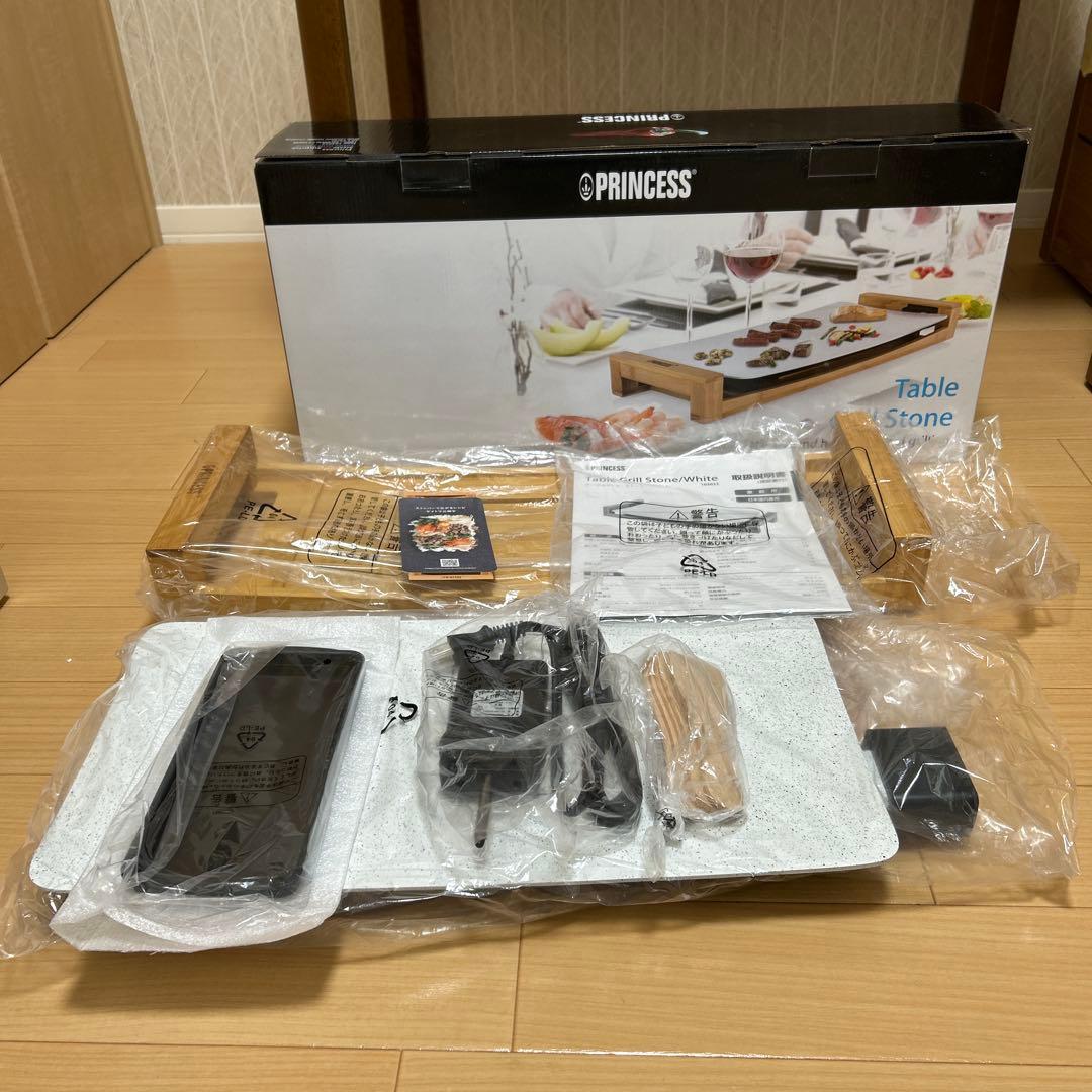 キッチン家電 PRINCESS Table Grill Stone White 103033