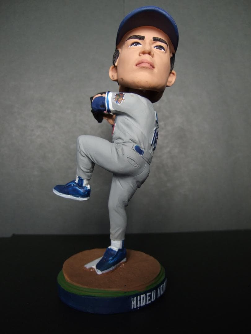 2013 球場配布品（SGA）野茂 英雄　ボブルヘッド人形＋ヘッドライナーズ