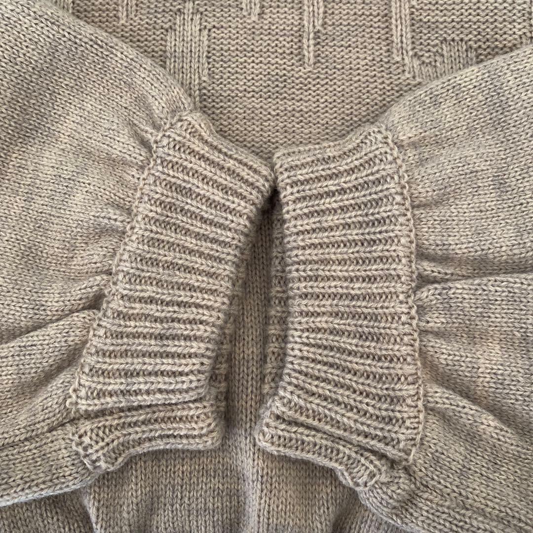 JIMWAG LOGO Hoodie knit フーディ ニット オートミール