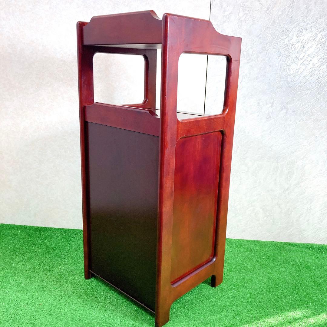 カリモク　電話台 棚 サイドラック チェスト 昭和レトロ コロニアル