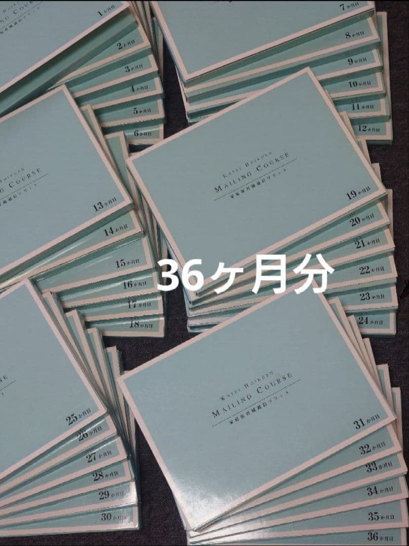 家庭保育園 キララ 全36ヶ月分（全て未記入・コピーガードなし旧版）会員誌付
