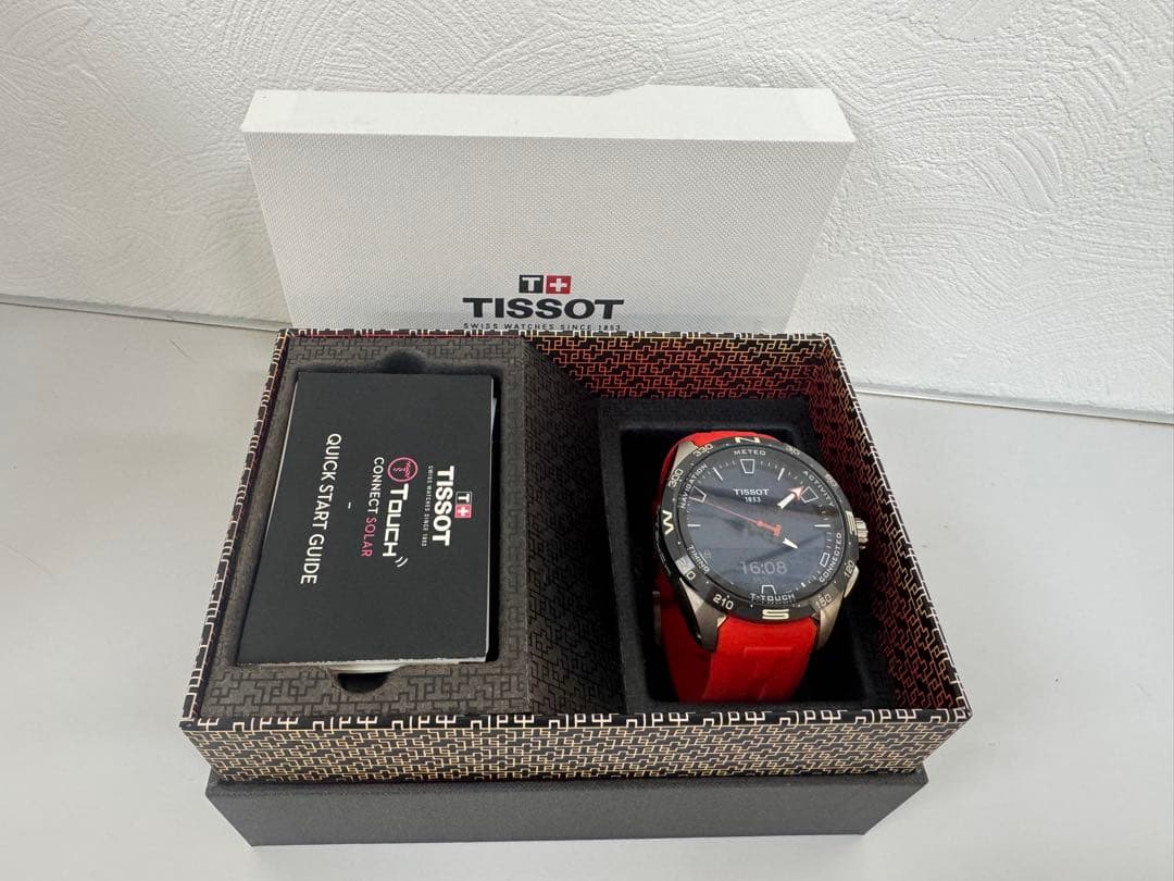 【美品】ティソ TISSOT TISSOT T-タッチ コネクト ソーラー