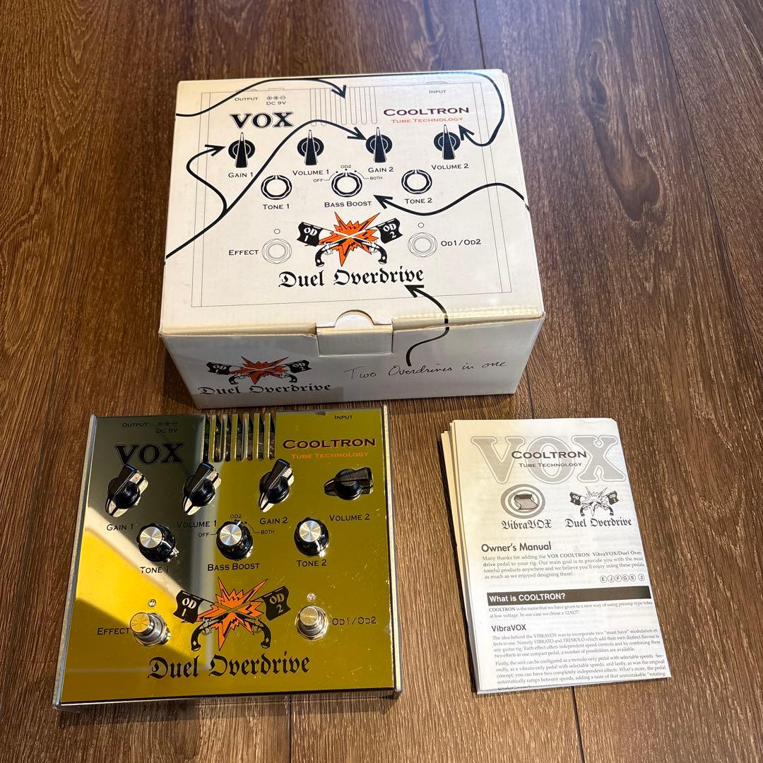 VOX cooltron Duel Overdrive エフェクター