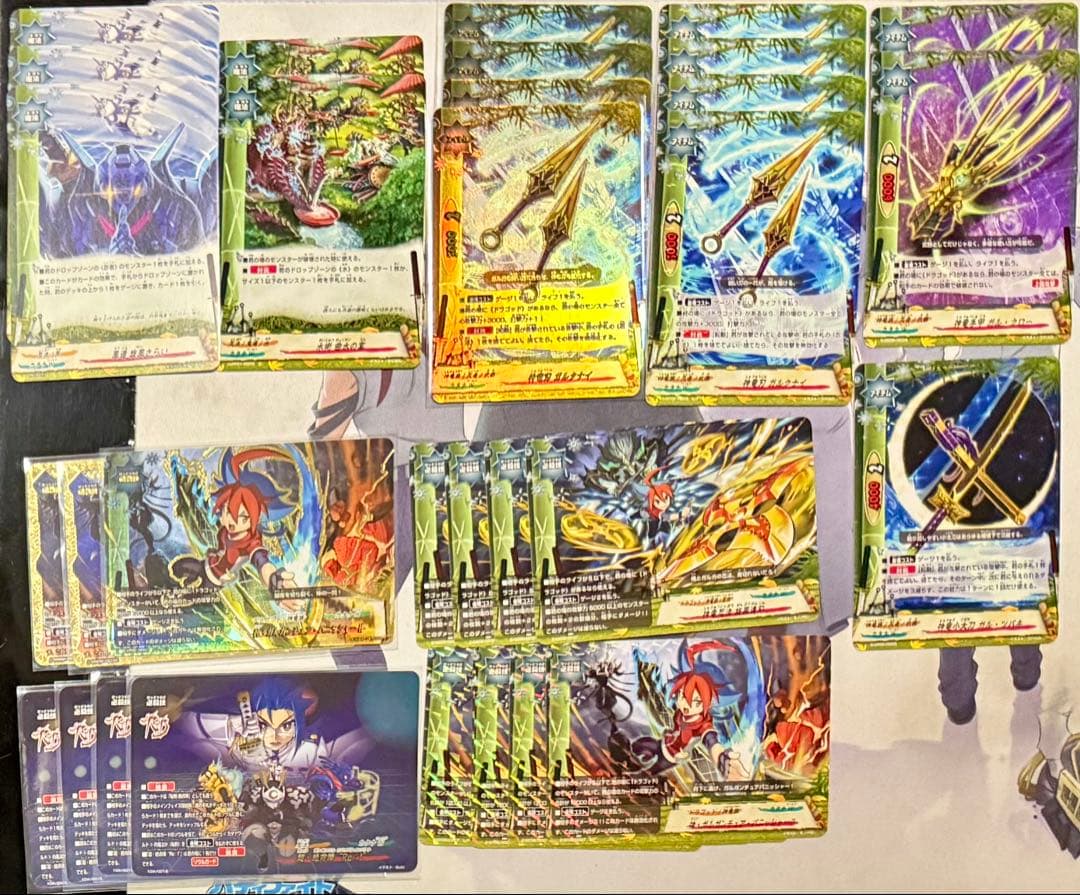 バディファイト デッキパーツ 神ガルガンチュア ドラゴン セット売り