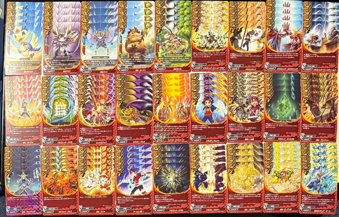 バディファイト デッキパーツ 神ガルガンチュア ドラゴン セット売り