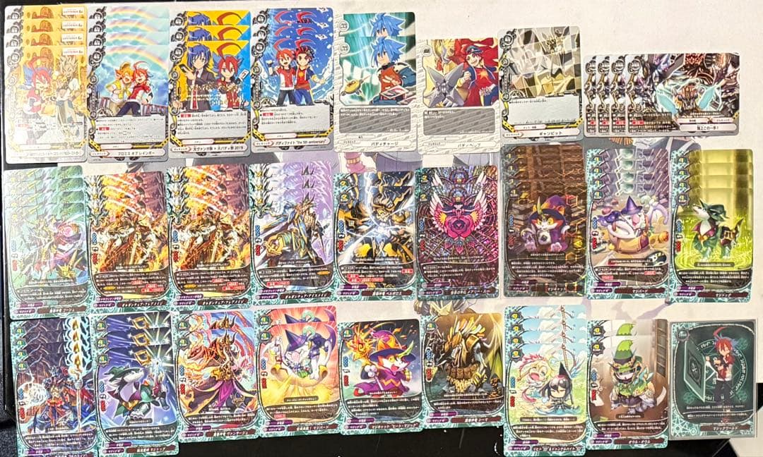 バディファイト デッキパーツ 神ガルガンチュア ドラゴン セット売り