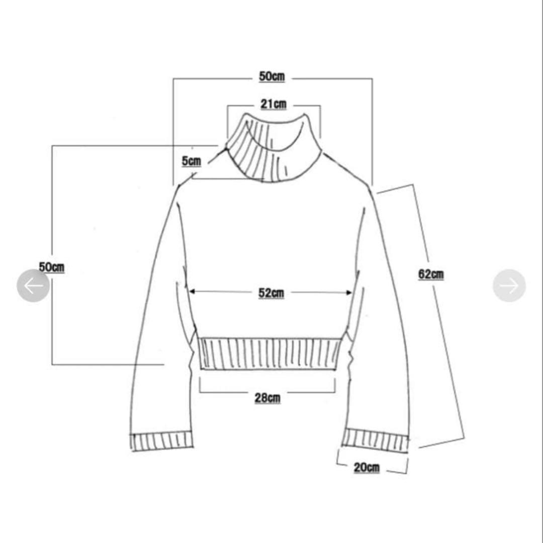 完売品★SHISHIKUI kata pat グレー タートルネックセーター