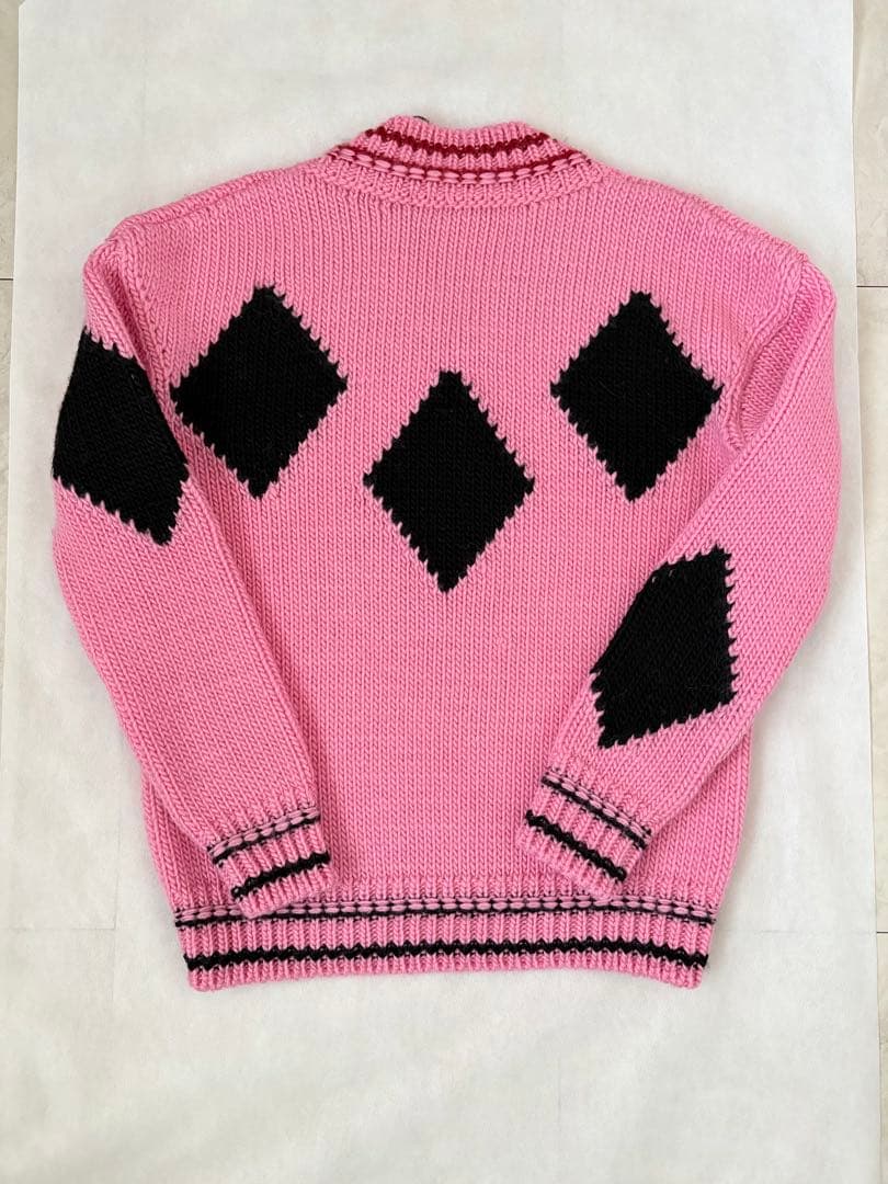 エルマンノシェルビーノ　ピンクニット　38