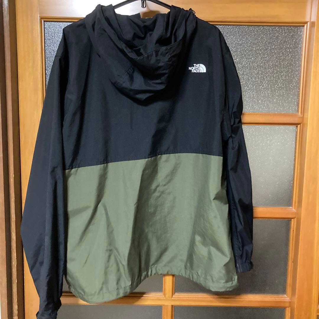 ノースフェイス　コンパクトジャケット　NP72230 サイズXL 黒xカーキ