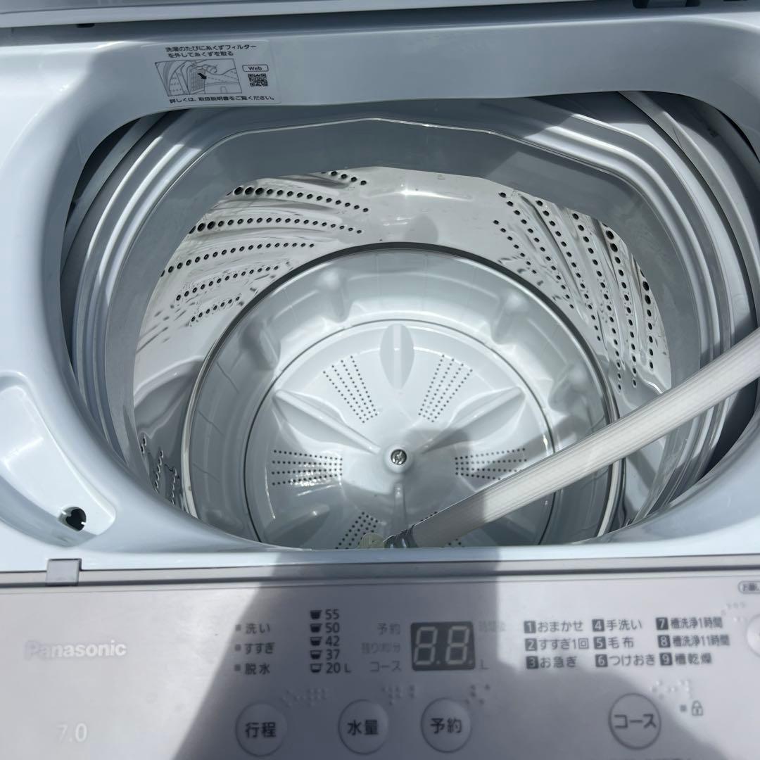 Panasonic 洗濯機7.0kg NA-F5B3 2024年製