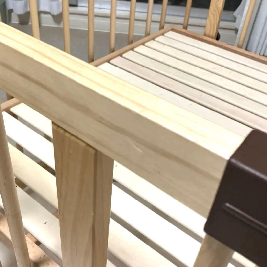 ファルスカ ミニジョイントベッド ネオ ナチュラル　送料込み