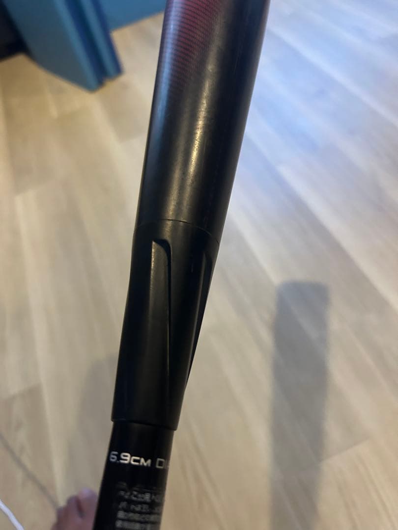 MM23 少年用軟式バット 赤/黒　綺麗 690g 80cm 値下げ交渉承ります