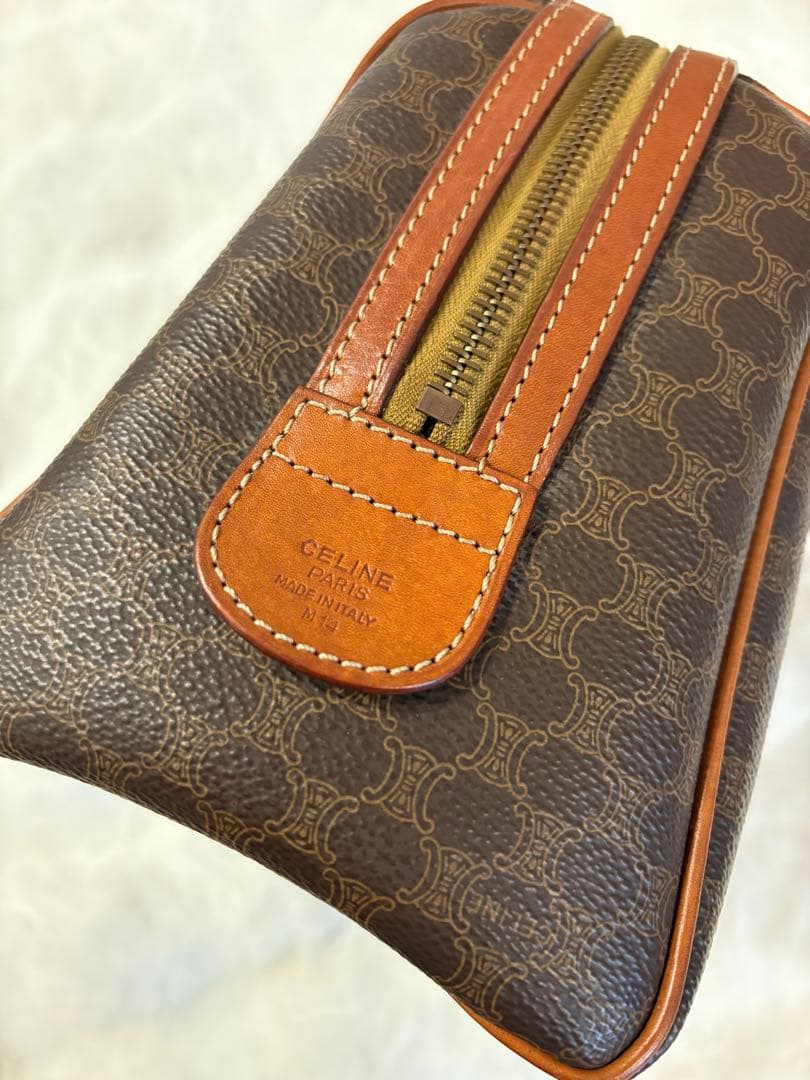 CELINE ヴィンテージ ボストン バッグ ハンドバッグ セリーヌ