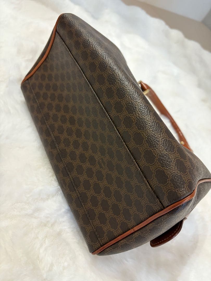 CELINE ヴィンテージ ボストン バッグ ハンドバッグ セリーヌ
