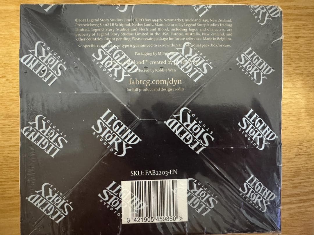 Flesh & Blood 肉と血 ダイナスティブースター新品未開封シュリンク付