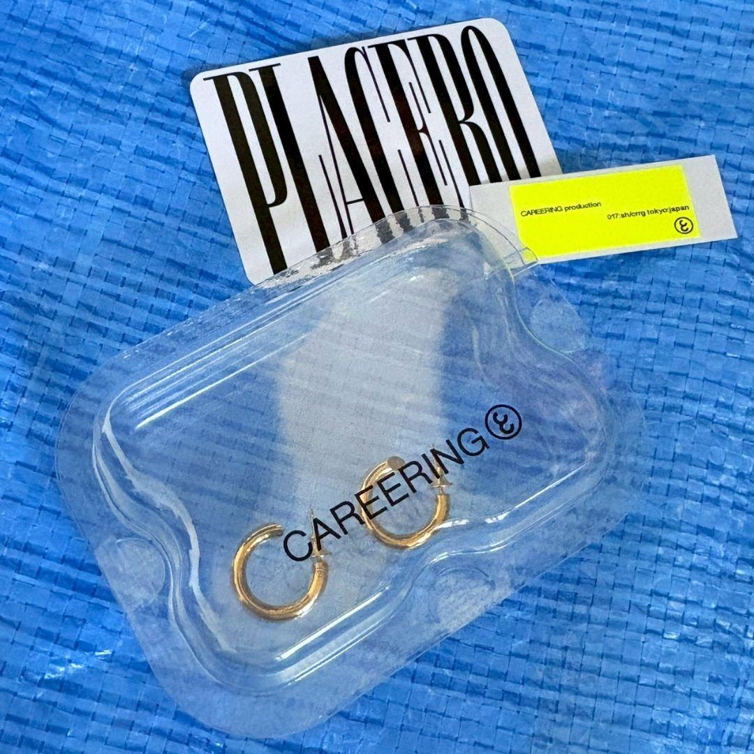 CAREERING キャリアリング GOLD 両耳ピアス