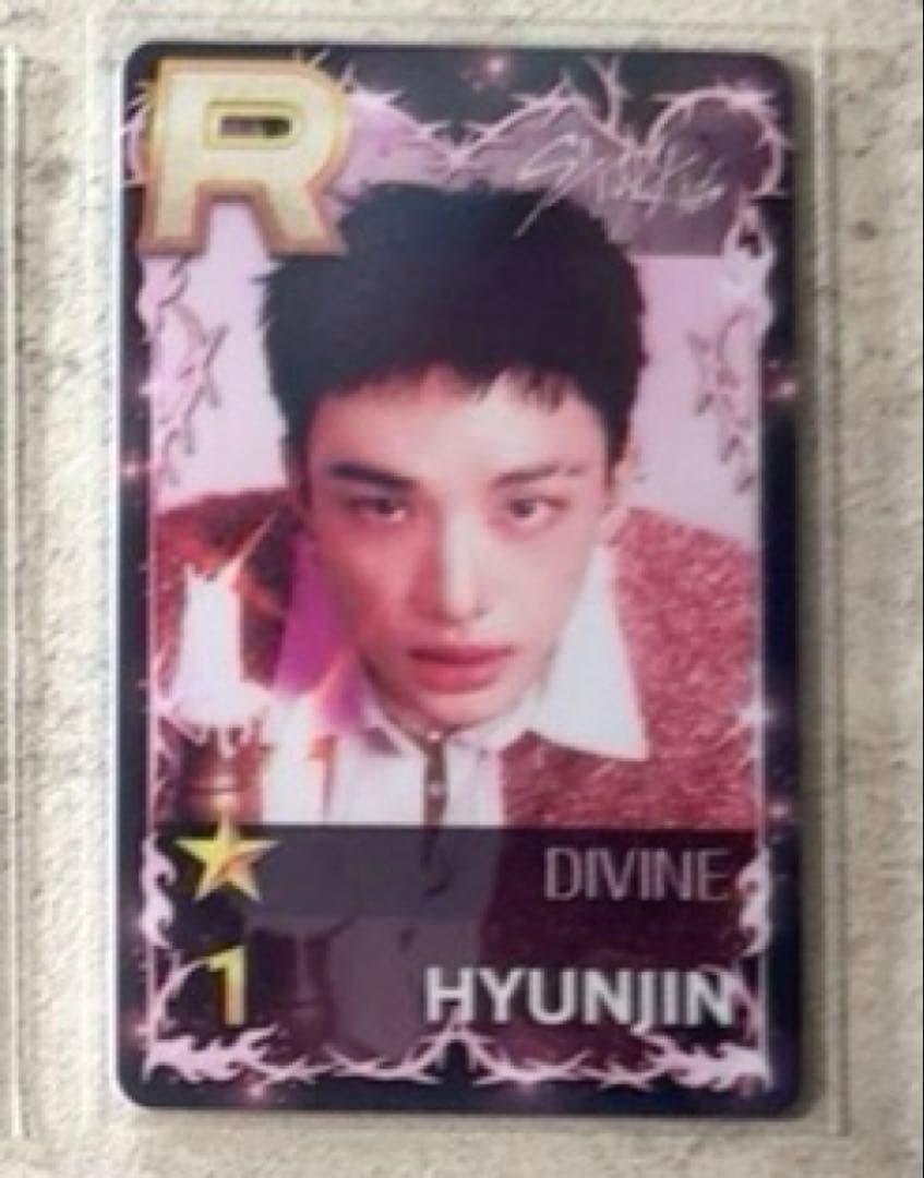 straykids ヒョンジン DIVINE 限定 PVC トレカ