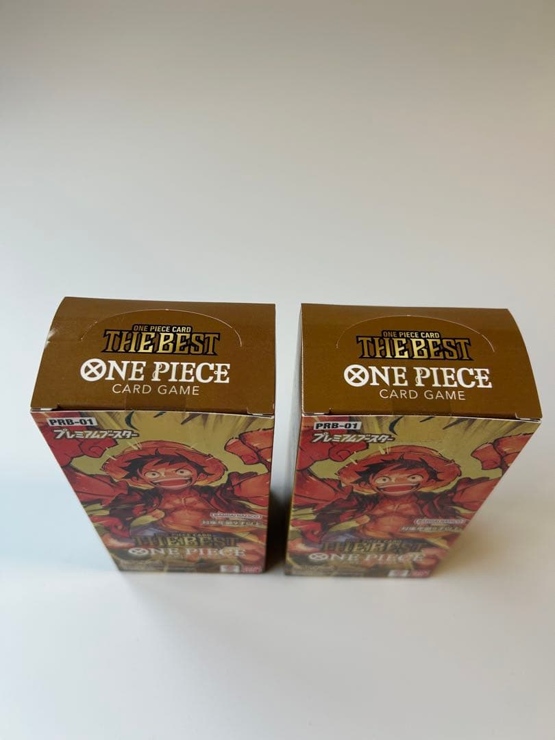 THE BEST ONE PIECEカードゲーム 2個セット