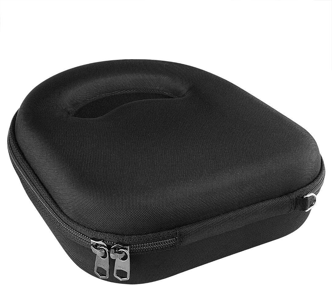 高耐久旅行用ヘッドホンケース 複数モデル対応 収納ポーチ付き ブラック